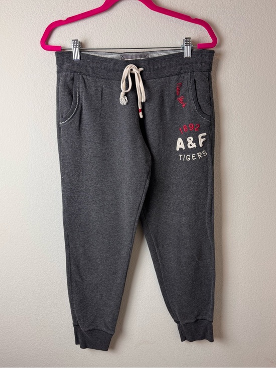 Abercrombie & Fitch Pants - Abercrombie & Fitch Y2K Charcoal Gray Drawstring Sweatpants